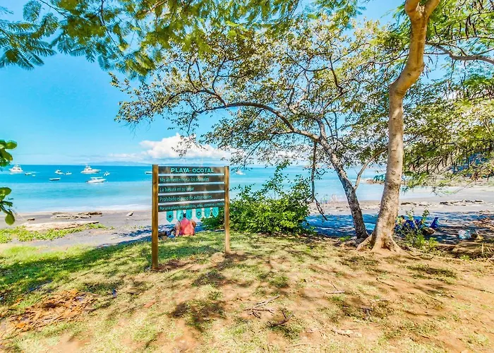 Appartement Sunny 2Br: Balcony, Pool, Kitchen, Walk To Beach Playa Ocotal